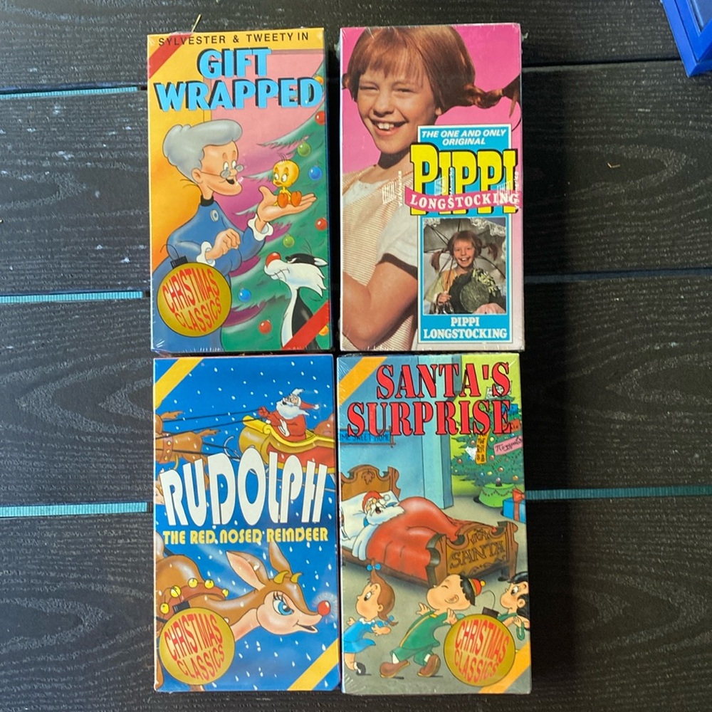 🆕 Factory Sealed Kids VHS Tapes 📺